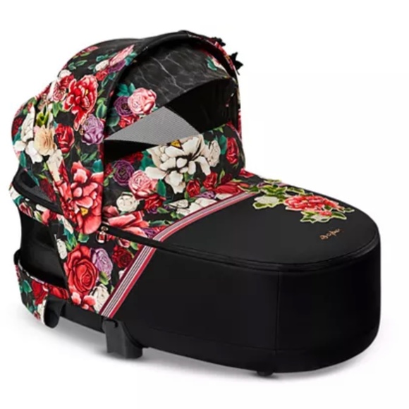 New Cybex Priam Lux Carry Cot in Spring Blossom - Picture 1 of 11